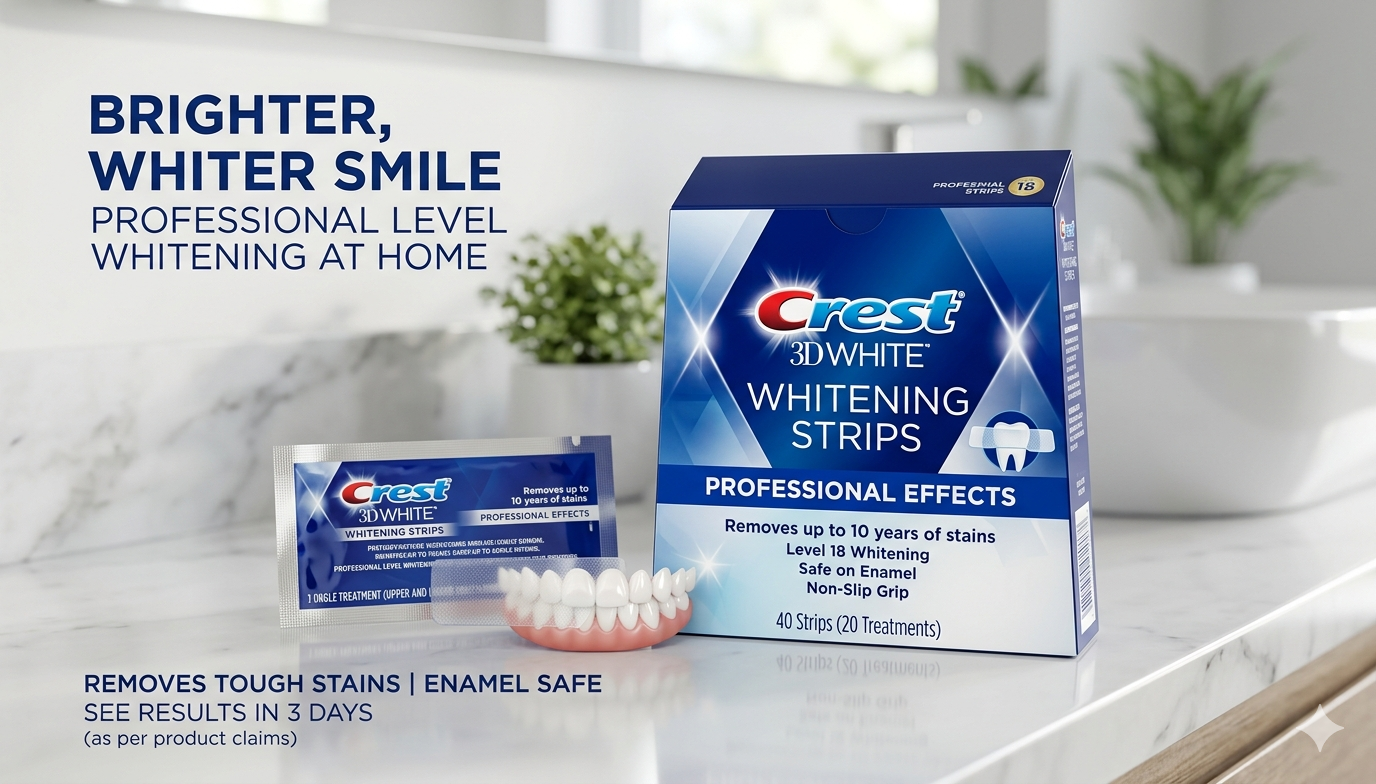 The Ultimate Beginner’s Guide to Using Crest Whitening Strips Safely and Effectively